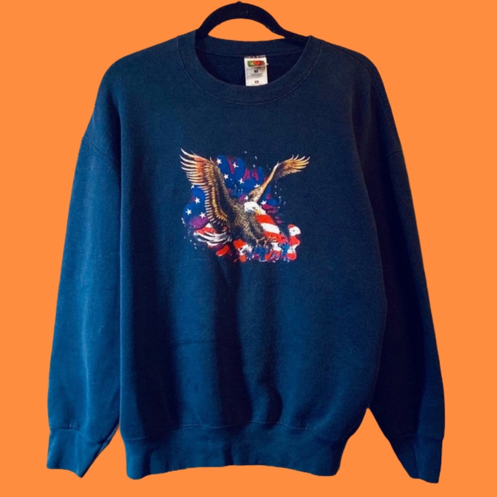 Vintage Eagle Fruit of the Loom Sweatshirt